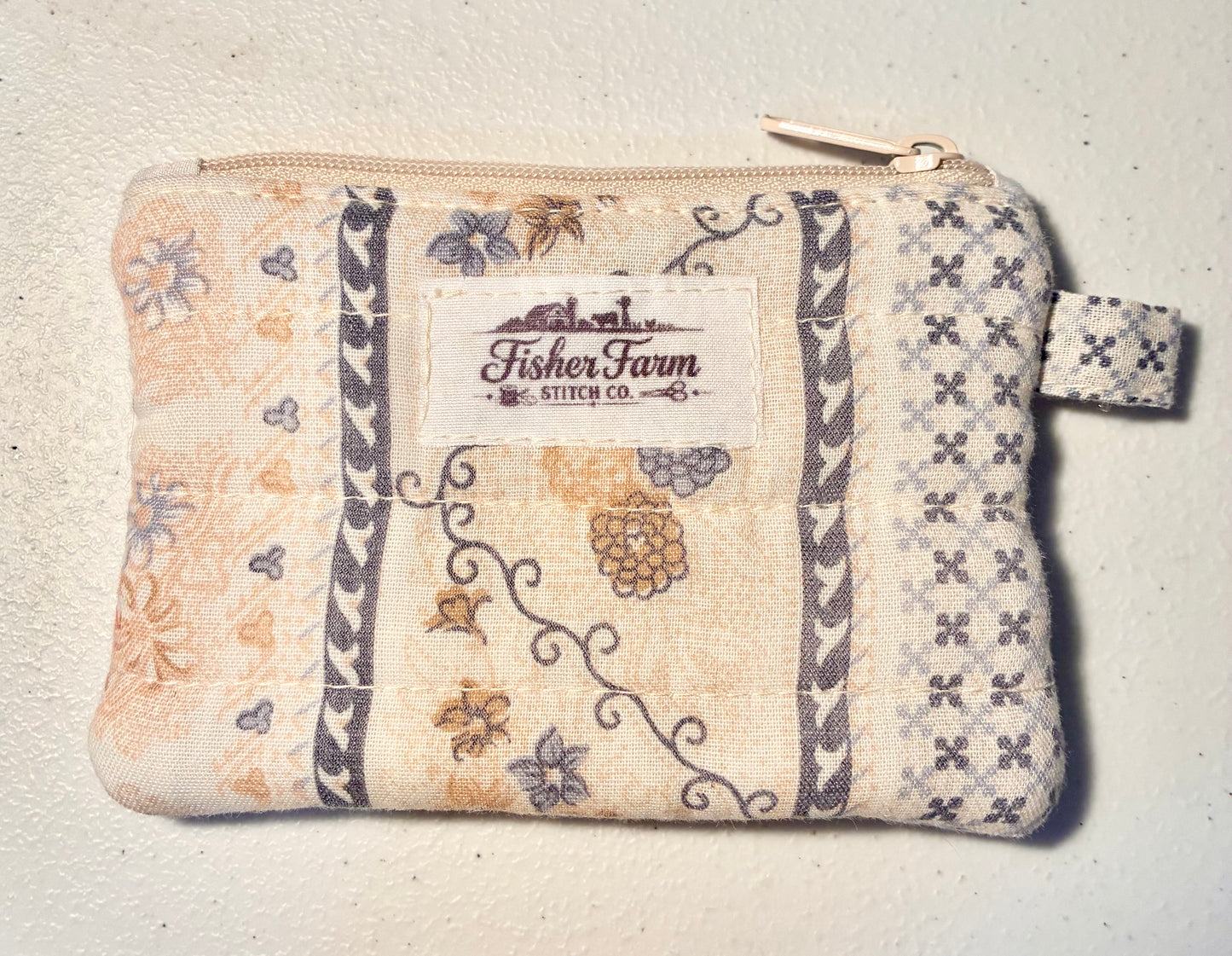 ✨Launch Collection✨ Quilted Zipper Key Chain Wallet