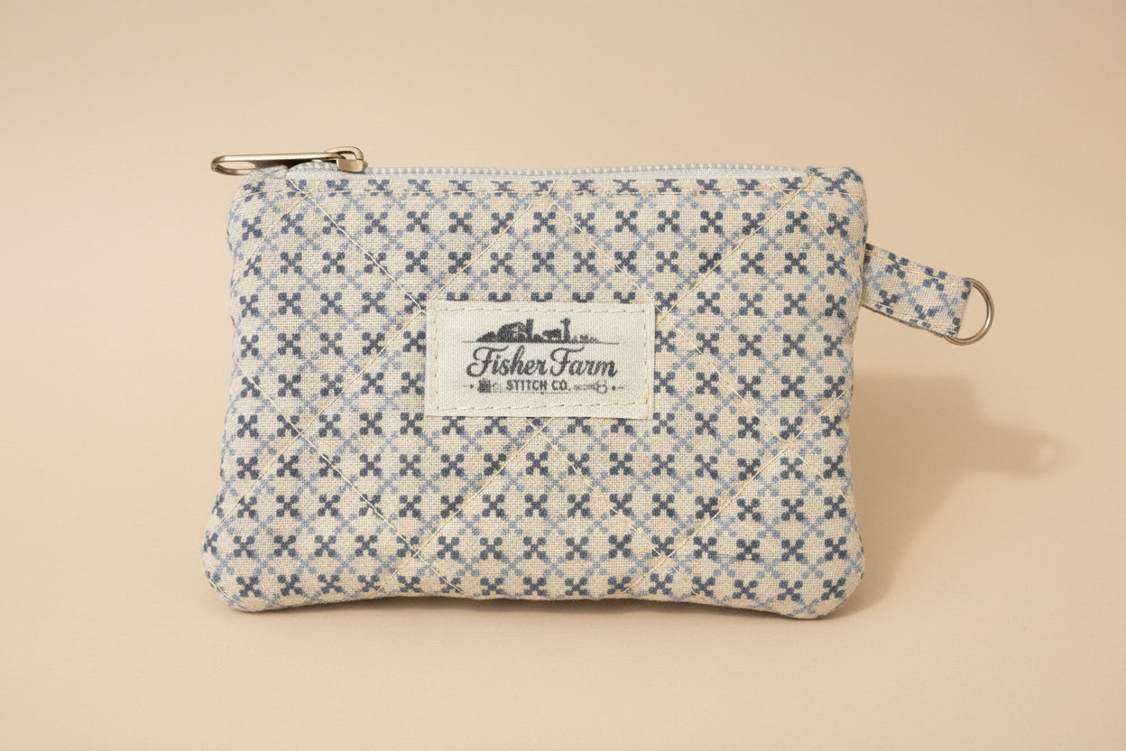 ✨Launch Collection✨ Quilted Zipper Key Chain Wallet