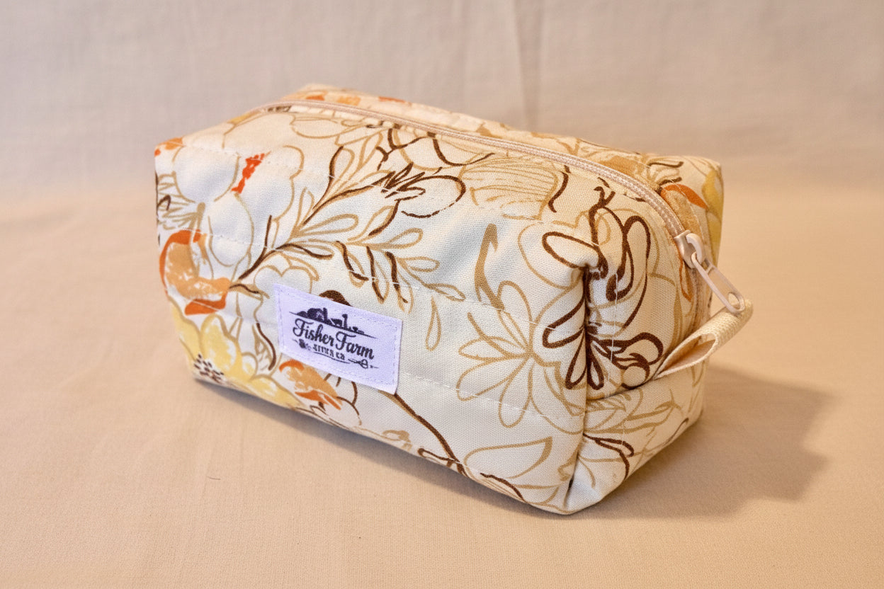 ✨Launch Collection✨ Small Quilted Makeup & Toiletry Bag