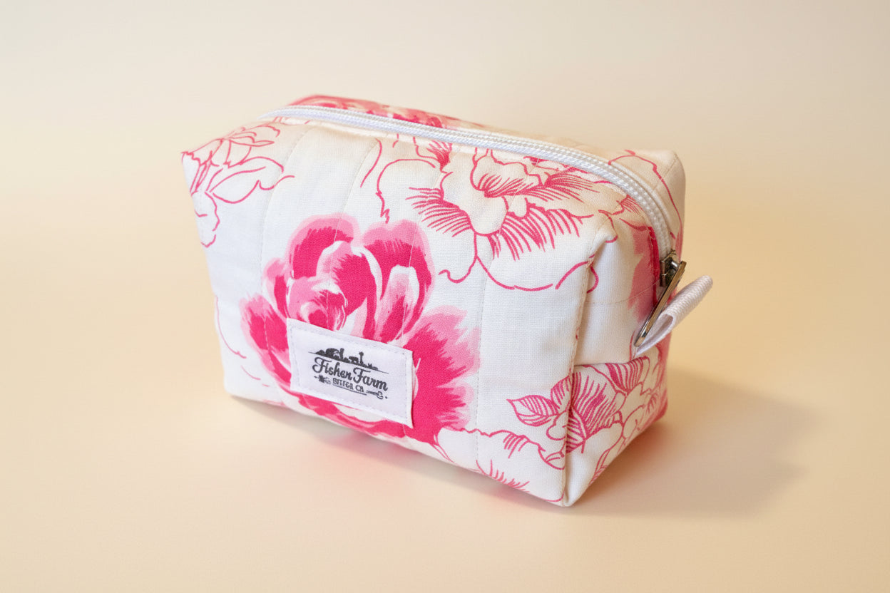 ✨Launch Collection✨ Small Quilted Makeup & Toiletry Bag