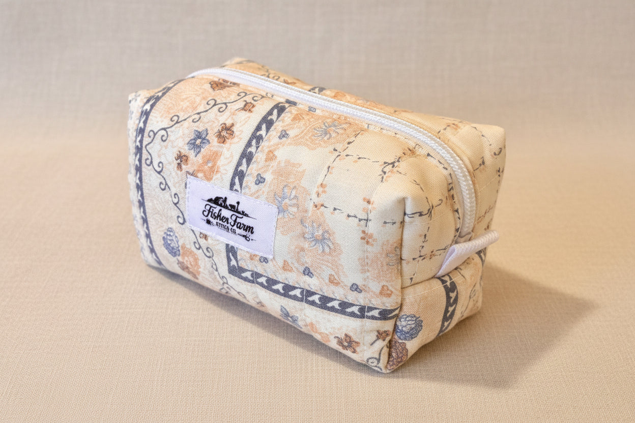 ✨Launch Collection✨ Small Quilted Makeup & Toiletry Bag